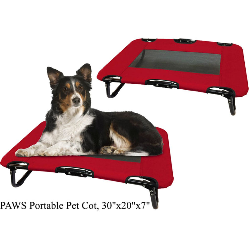 Cuna portátil para mascotas  30 "x 20" x 7" caja color (1pza) (Viene en colores variados al azar)