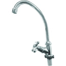 Grifo llave sencillo de fregadero Cuello cisne Cuerpo zinc NESSATI