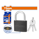 Candado Corto De Hierro. 75mm. Incluye 3 Llaves