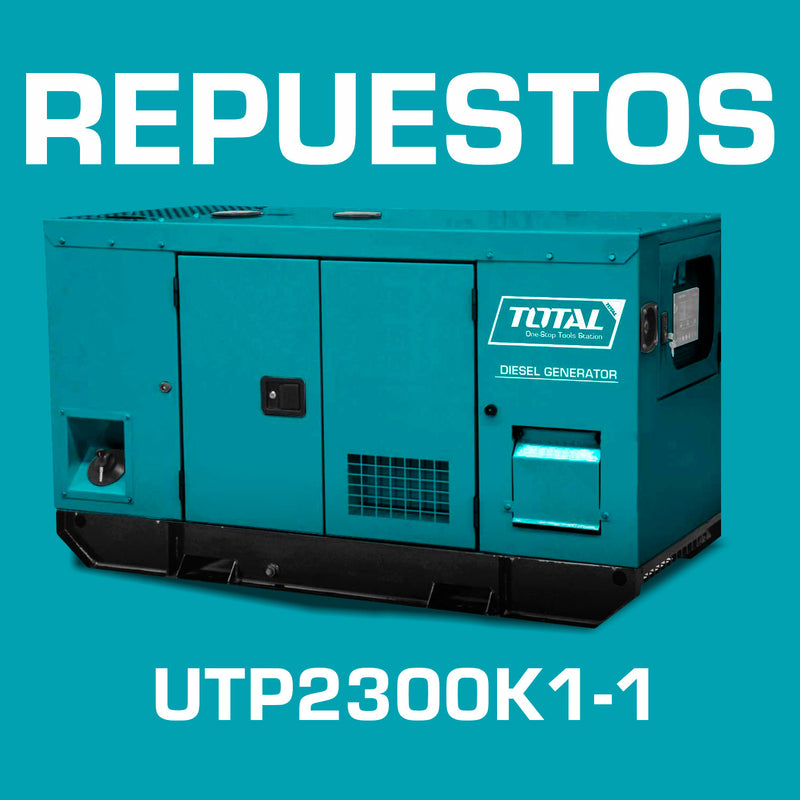Repuestos Planta Diesel generador eléctrico 33KW Con ATS integrado Codigo  UTP2300K1-1