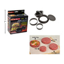 Prensa molde de hamburguesas rellena 4 en 1 BBQ