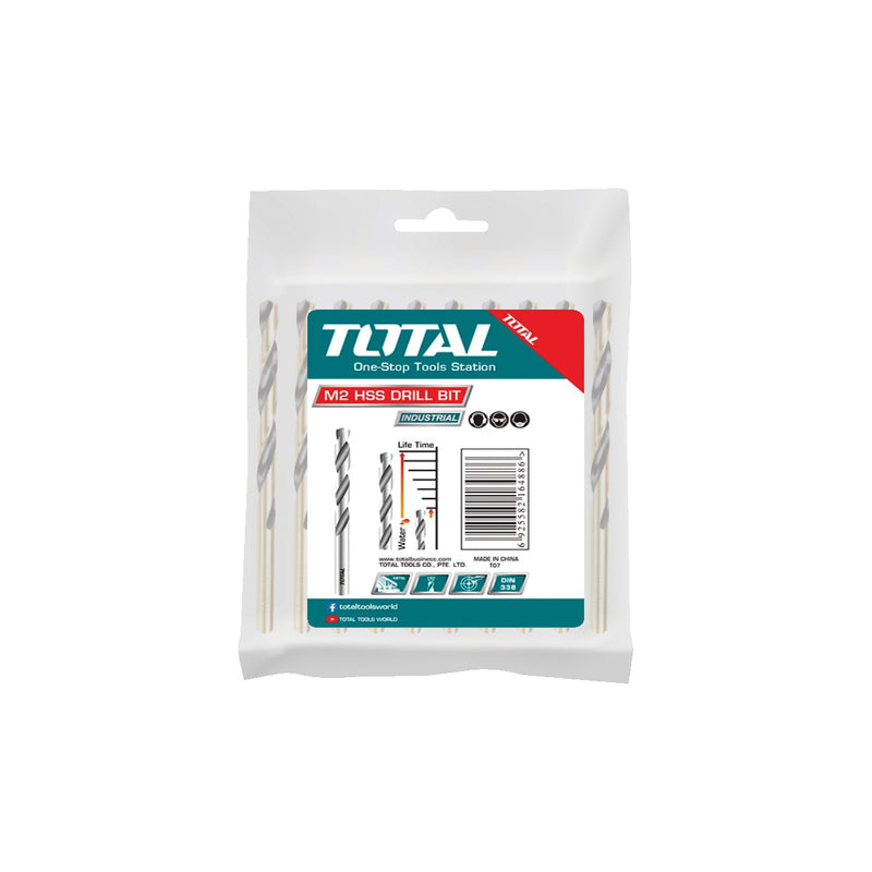 (Pack 10pcs) brocas M2 HSS 15/64".