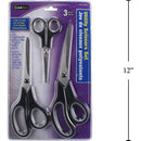 Desk Tech - Juego de tijeras utilitarias de 3 piezas