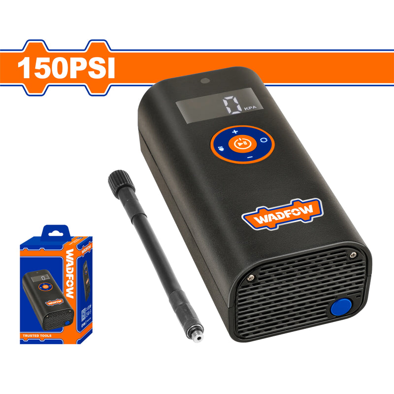 Compresor De Aire Automático portatil Batería De Litio De 8V. Presión: 150PSI. Carga USB-C