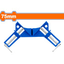 Prensa Abrazadera esquinera 90º . Alta resistencia. Sujeción de 75mm (3")
