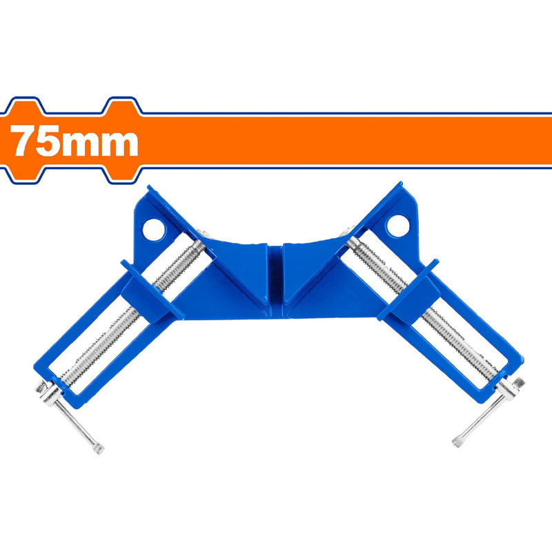 Prensa Abrazadera esquinera 90º . Alta resistencia. Sujeción de 75mm (3")