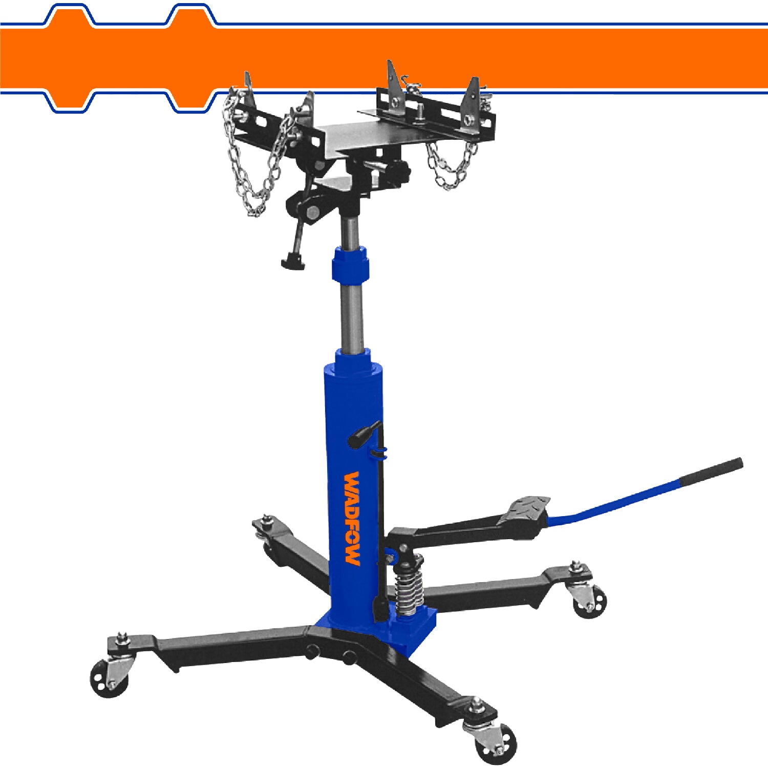 Gato Hidráulico para Elevación De Transmisiones, Motor Y La Transmisión Con Ruedas. Cap. 0. 5 Ton