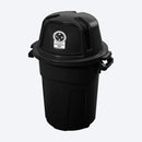 Basurero de 100l, color negro