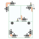 Ventosa con tope a 90° (Ajustable)