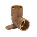 Codo de 90° de oreja. Cobre (1/2")