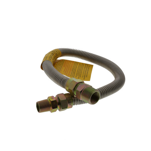 Manguera macho x macho para gas de 1/2" x 3/4" x 24"