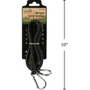 Bungee elasticos de camping para amarre soga con ganchos 8 mm x 90 cm
