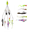 Señuelo paraguas 5 brazos  21.5cm