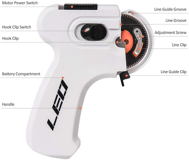 Máquina de nudos linea/anzuelo automática