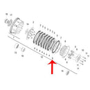 Plato de friccion I (TNT25 / LEONCINO500 / TRK502X / TNT600)
