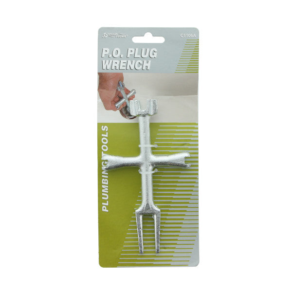 Llave removedora 4 en 1 para drenaje