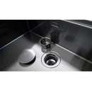 Fregador de acero inoxidable 30" x 20" x 9". Calibre 16. ONTARIO