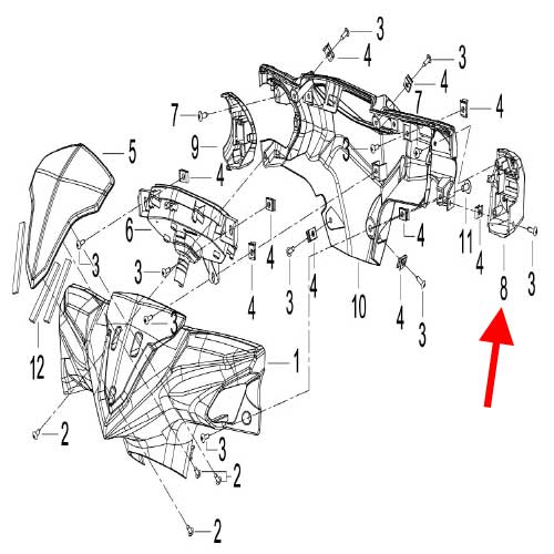 Mandos izquierdos (K-BLADE125)