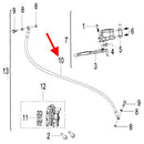 Manguera de freno delantero (K-BLADE125)