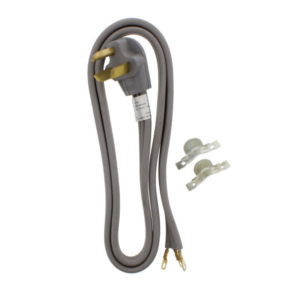 Enchufe conexion de 5 pies con 3 polos para secadora de 30 amp. 220V