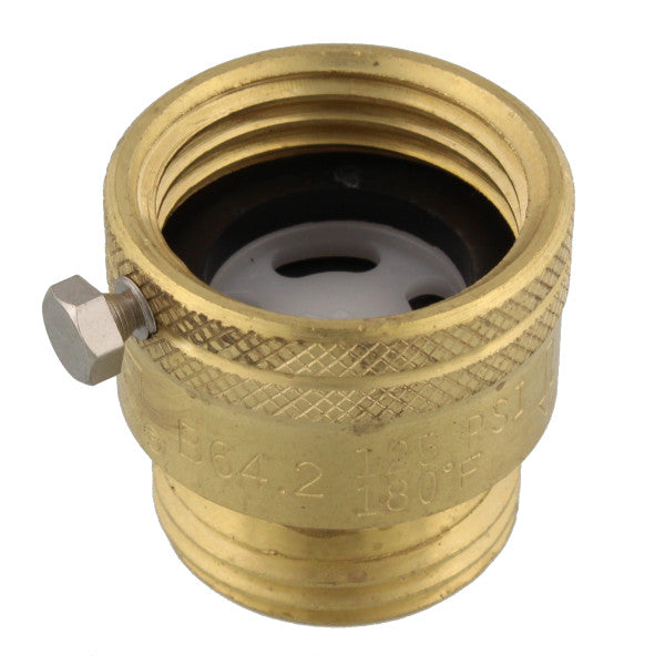 Valvula check (anti retorno) 3/4" para mangueras