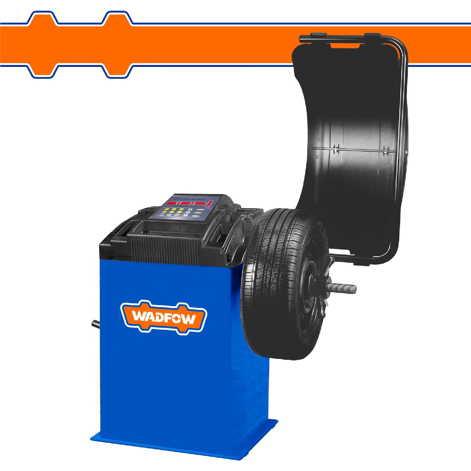 Balanceador de Llantas 110-120V~60Hz. 200 rpm. D: 10"~ 24" Anch: 1.5"~ 20" 5 modos de equilibrio.