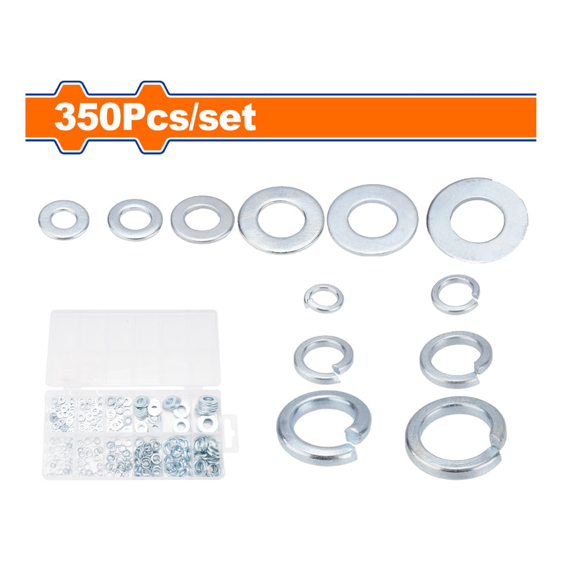 Arandelas Galvanizadas. Acero al Carbono. 350 pzas. Guachas de presion