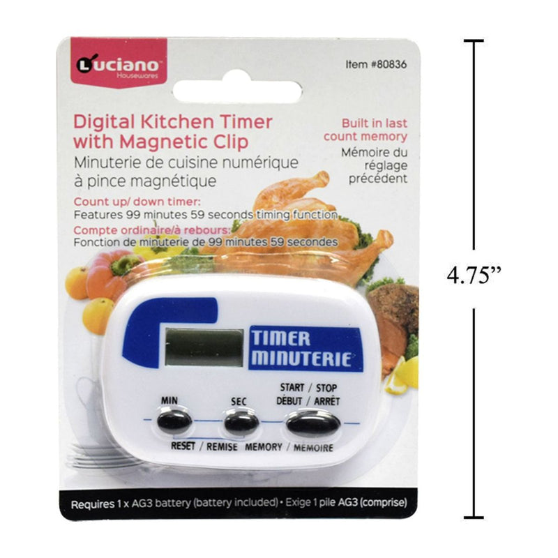 Temporizador electronico de cocina