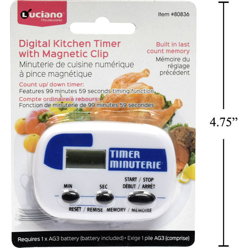 Temporizador electronico de cocina