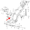 Posapie trasero derecho (K-BLADE125)