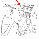Tablero OFF ROAD con medidor de nivel de gasolina (TX200)