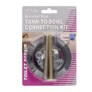 Juego de juntas y pernos de ajuste universal para tanques de inodoros