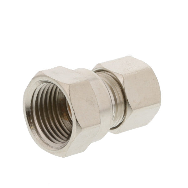 Conector hembra de compresión de 3/8" x 3/8" para llaves de ángulo