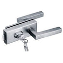 Cerradura de Manigueta. Cilindro de Seguridad. Acero Inoxidable 304. Acabado Satinado