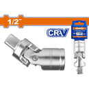 Junta Universal de 1/2". CR-V. Material: 50BV30. Tratamiento térmico. Cromado.