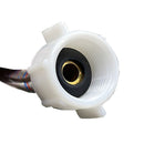 Tubo de abasto hembra 1/2" X hembra 7/8" X 16" flexible inodoro NESSATI