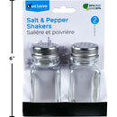 Juego de salero y pimienta Luciano de vidrio