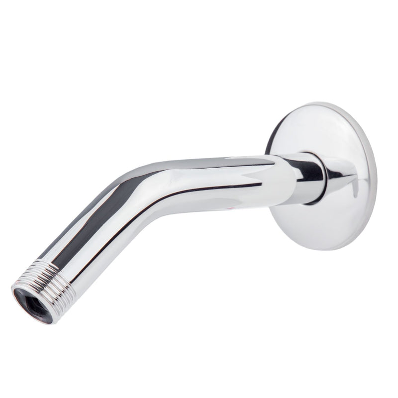 Tubo para regadera con tapa decorativa. Largo 16 cm