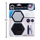 Almohadilla deslizante para patas de muebles de 8 piezas