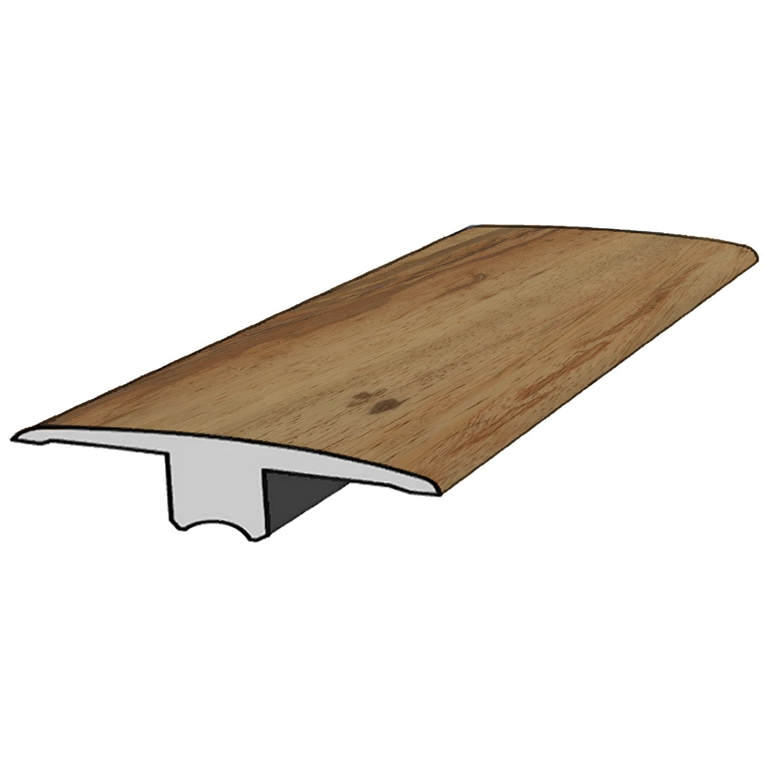 Transición tipo T para piso SPC Roble 2400 mm