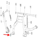 Goma de amortiguacion (K-BLADE125 / ZAFFERANO251)