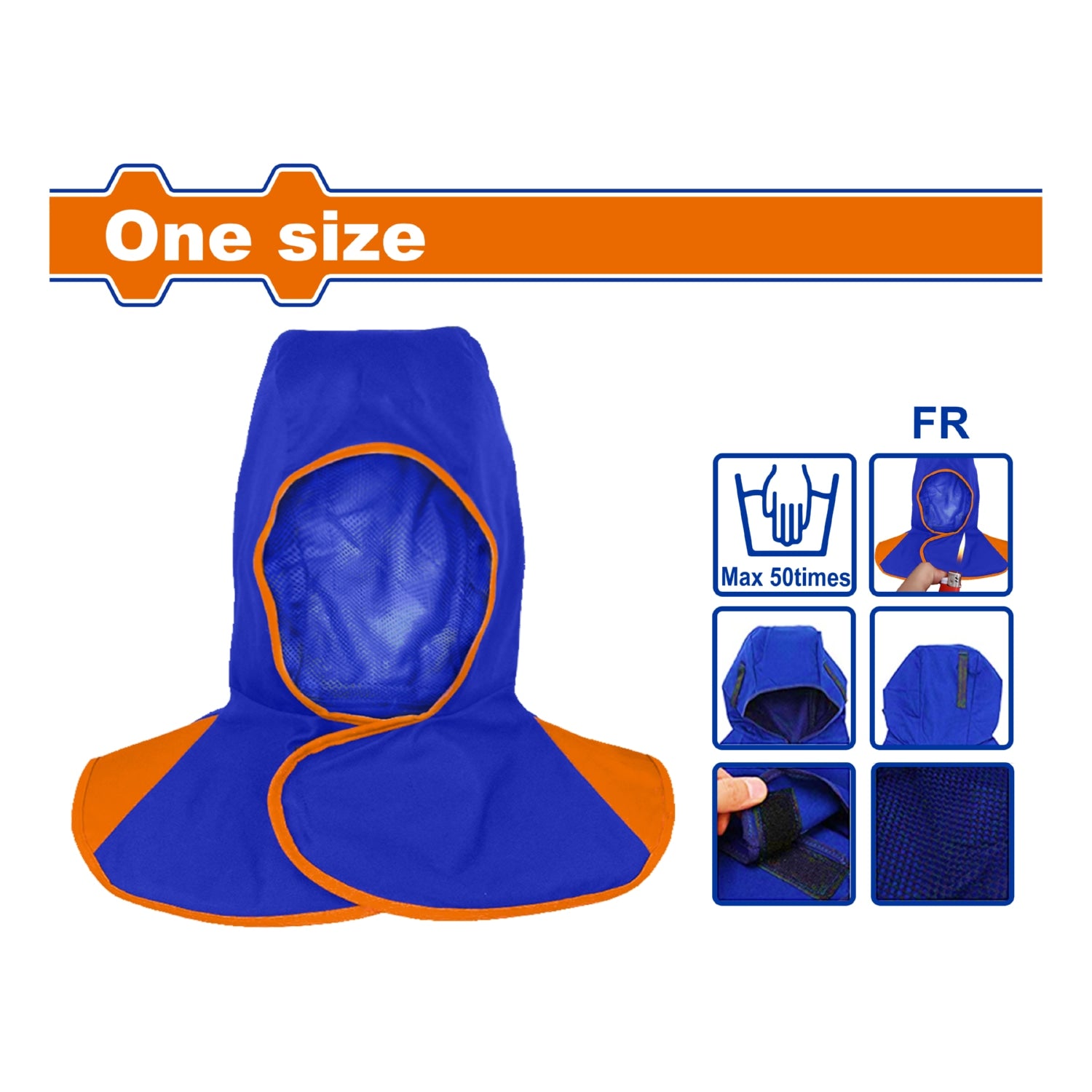 Gorra soldador Retardante al fuego. Talla única. Con Forro de Malla. Ideal para soldadura.