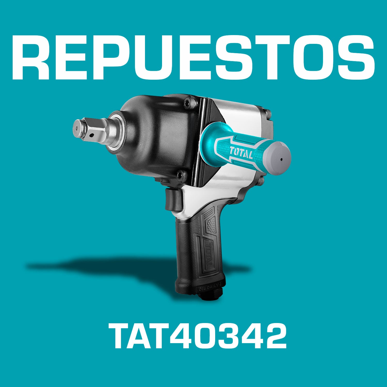 Repuestos Llave de Impacto de Aire de 19 mm (3/4"). Codigo TAT40342