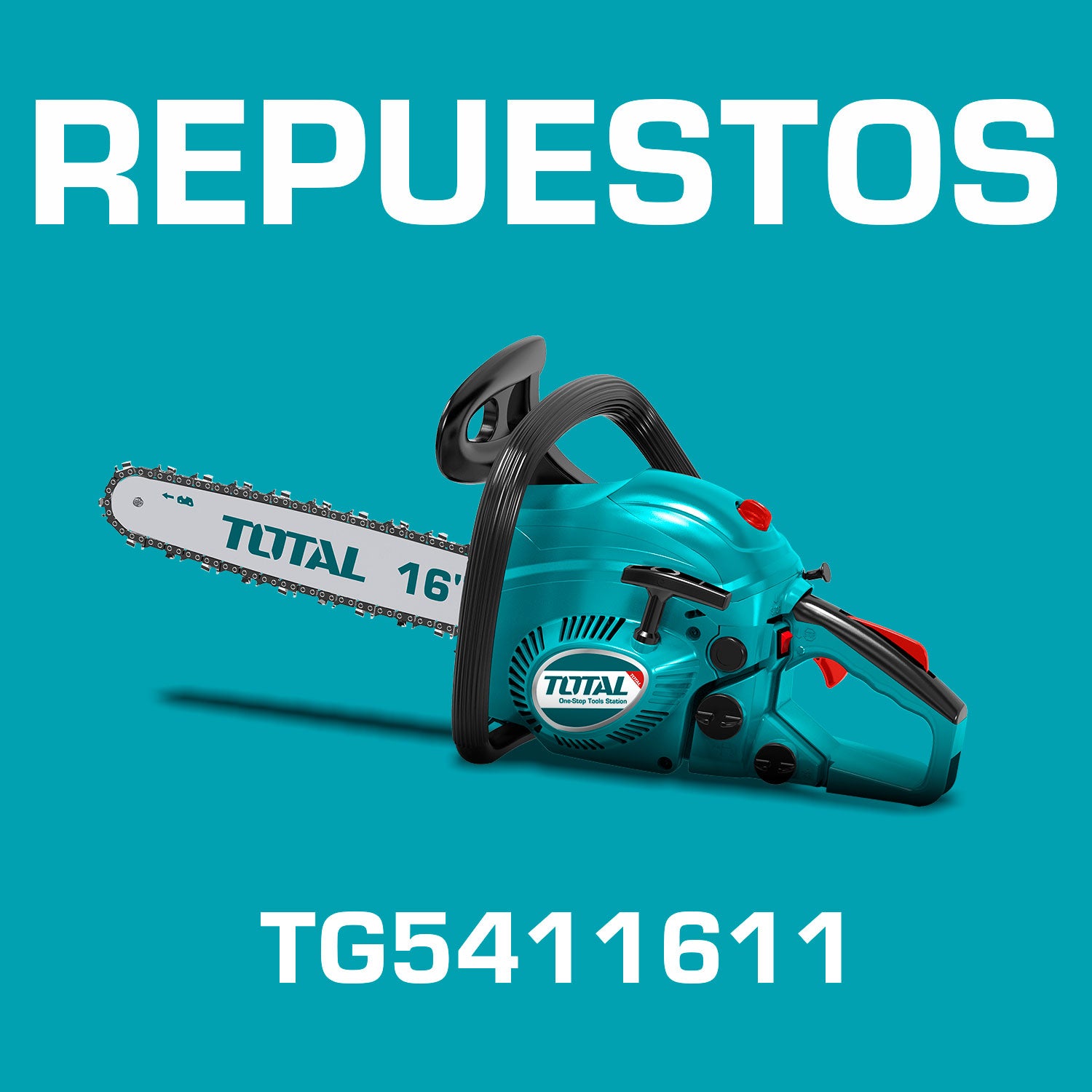 Repuestos Motosierra 41 cc de 16". Codigo TG5411611