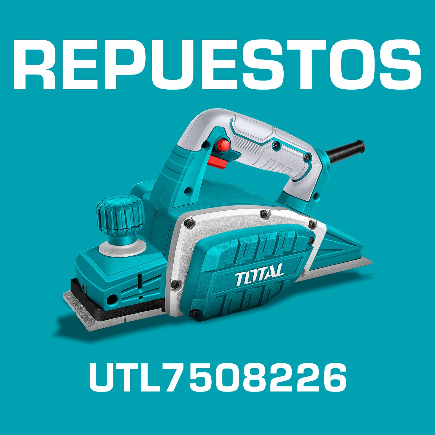 Repuestos Cepillo Eléctrico de madera 750W 17000rpm. Codigo UTL7508226