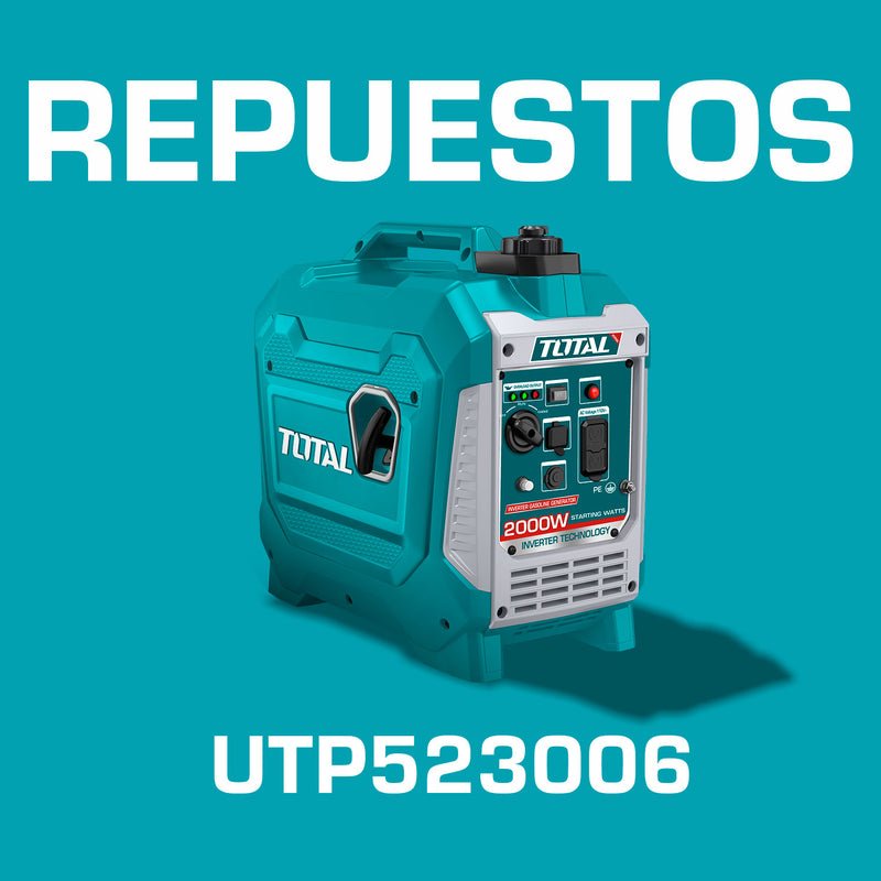 Repuestos Generador Inverter de Gasolina 110-120V. 17.5Kg.  Codigo UTP523006
