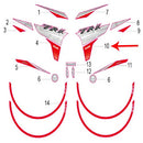 Calcomania covertor delantero izquierdo (TRK251)