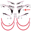 Calcomania covertor delantero izquierdo (TRK251)