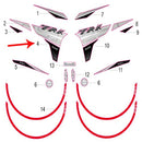 Calcomania covertor delantero derecho (TRK251)