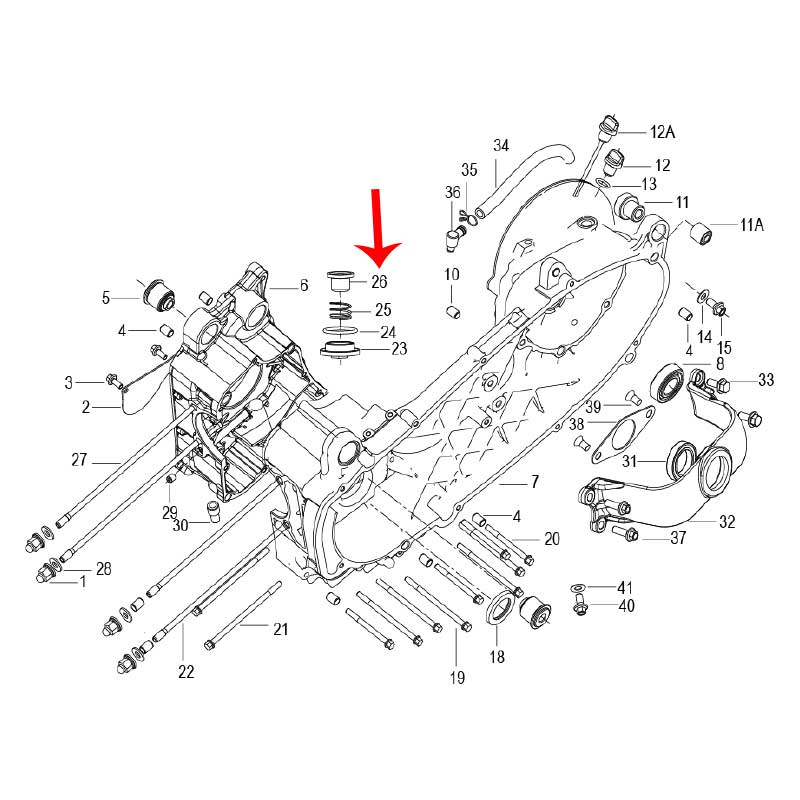 Filtro de aceite (ZAFFERANO250)